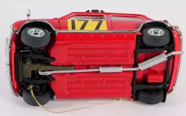 Franklin Mint Mini Cooper Rallye Monte Carlo 1967 Metallmodell (5091)